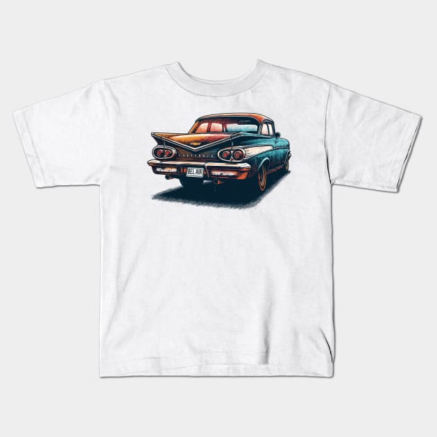 Chevrolet Be Air Kids T-Shirt by Vehicles-Art